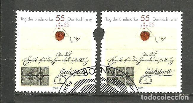 Sellos: ALEMANIA FEDERAL 2009 - MICHEL NRO. 2735 - USADO - separados