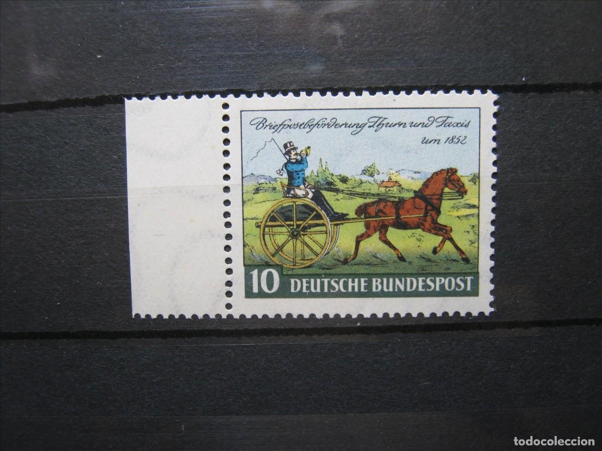 Stamps: ALEMANIA FEDERAL 1952 SERIE YVERT 47 BANDA MNH** SIN CHARNELA LUJO.