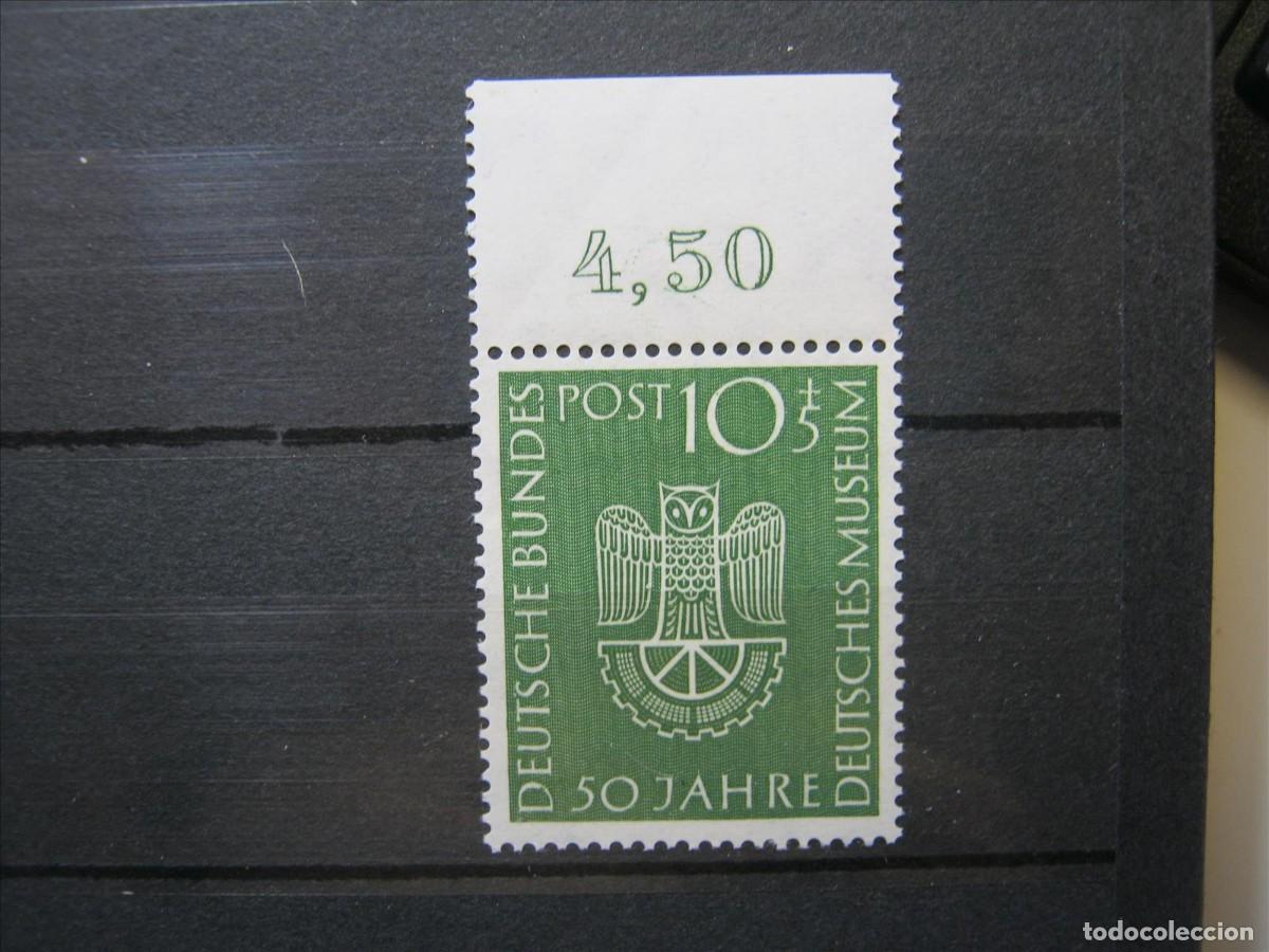 Stamps: ALEMANIA FEDERAL 1953 SERIE YVERT 51 BANDA MNH** SIN CHARNELA LUJO.