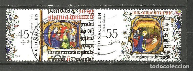 Sellos: ALEMANIA FEDERAL 2009 - MICHEL NRO. 2763-64 - USADO -