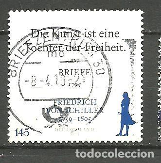 Sellos: ALEMANIA FEDERAL 2009 - MICHEL NRO. 2765 - USADO -