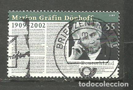 Sellos: ALEMANIA FEDERAL 2009 - MICHEL NRO. 2766 - USADO -