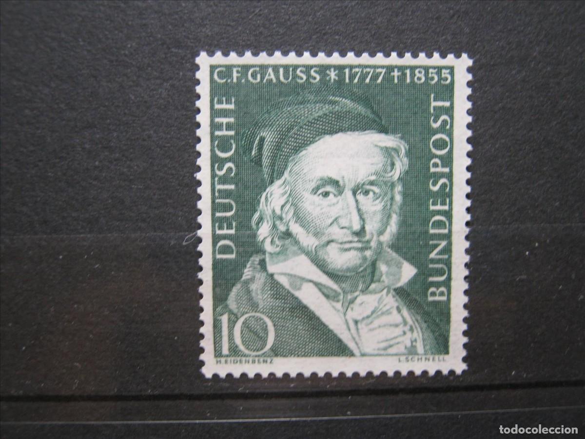 Stamps: ALEMANIA FEDERAL 1954 SERIE YVERT 80 MNH** SIN CHARNELA LUJO.