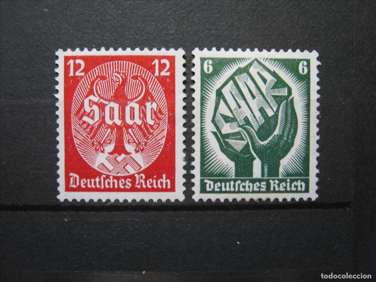 Briefmarken: ALEMANIA IMPERIO SERIE YVERT 509/510 MH* LUJO.