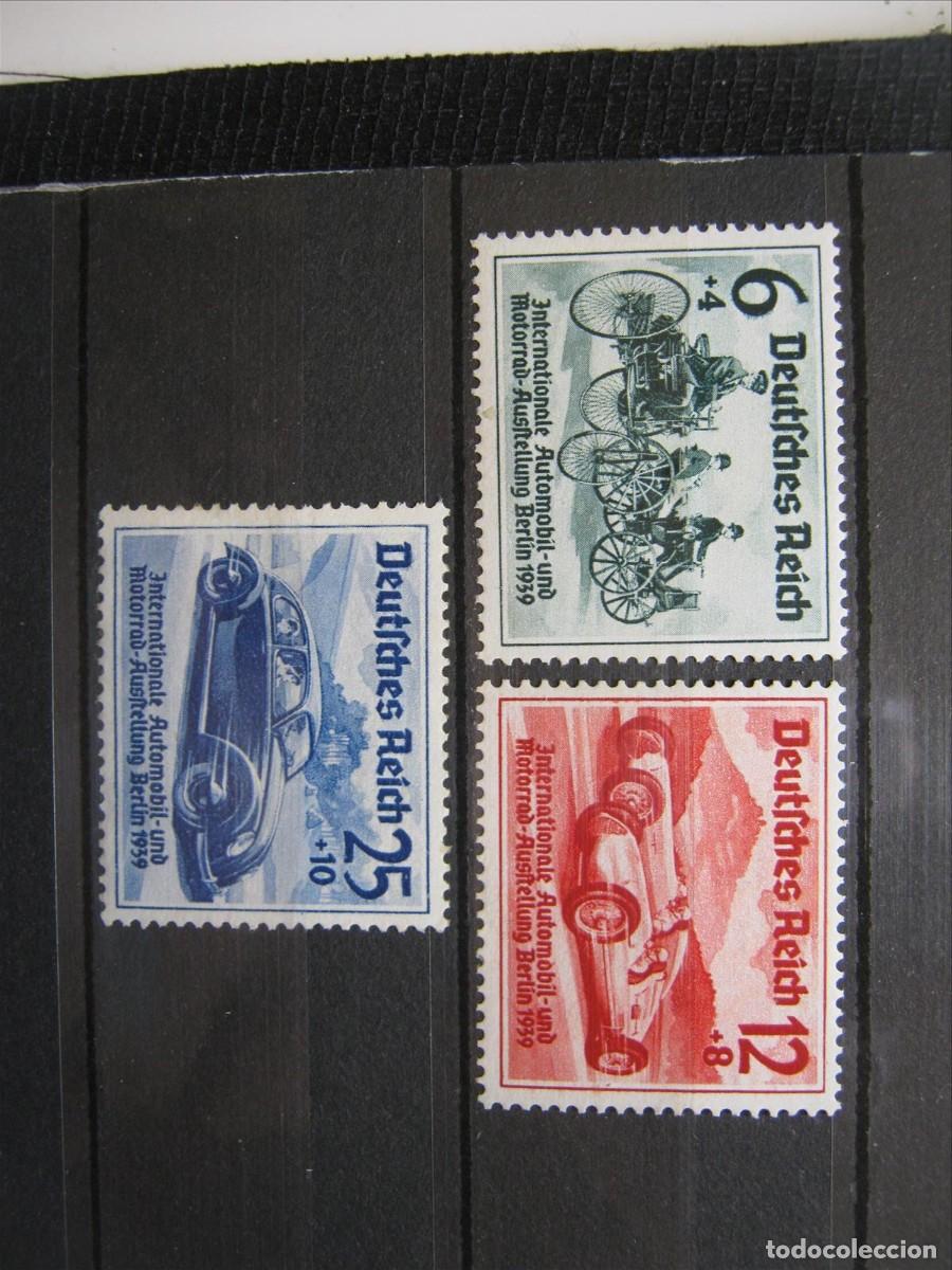 Stamps: ALEMANIA IMPERIO REICH 1939 SERIE YVERT 627/629 MH* LUJO.