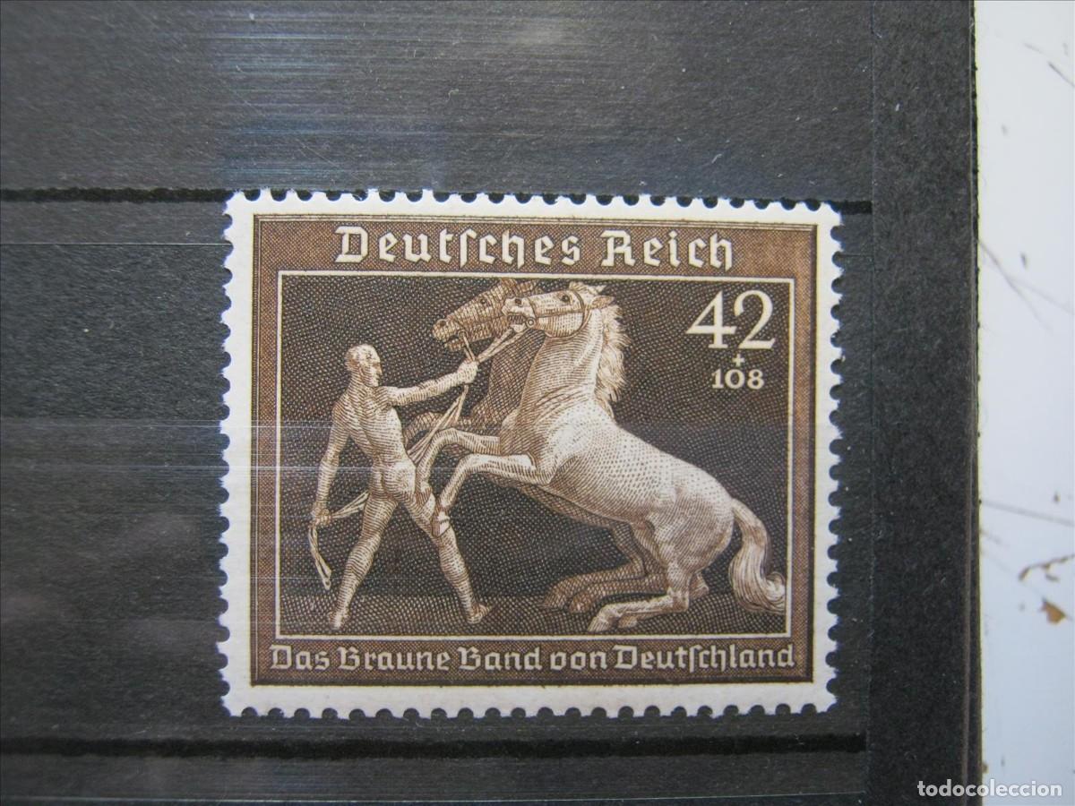 Briefmarken: ALEMANIA IMPERIO REICH 1939 SERIE YVERT 639 LH* LUJO.
