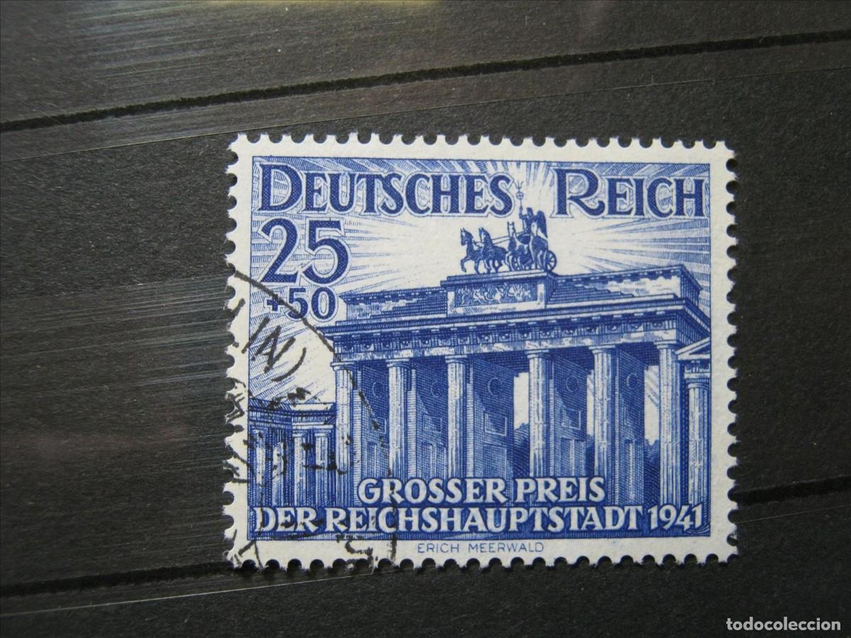 Briefmarken: ALEMANIA IMPERIO REICH 1941 SERIE YVERT 727 USADO PERFECTO.