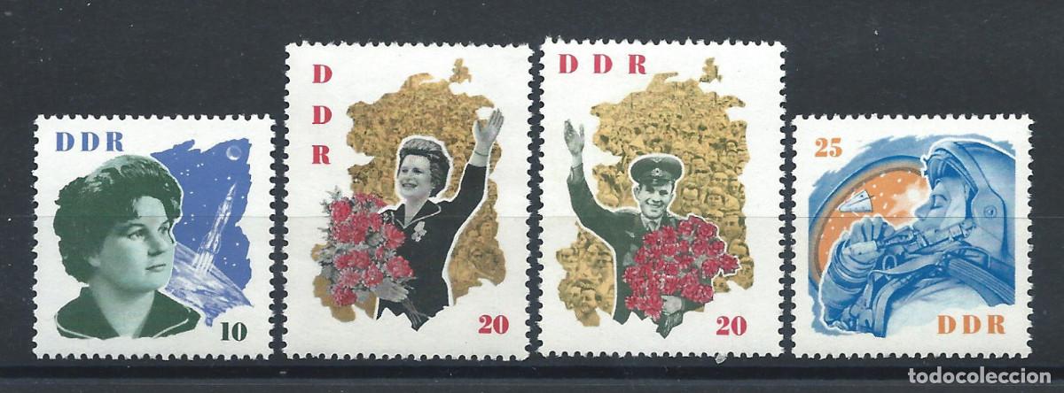 Sellos: Allemagne RDA N&deg;691/93 + 700** (MNH) 1963 - Espace