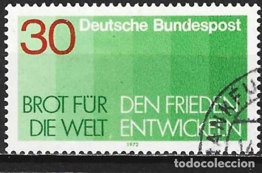 Sellos: Alemania ( RFA ) 1972 - Mi 751 - YT 600 - Contra el hambre en el mundo