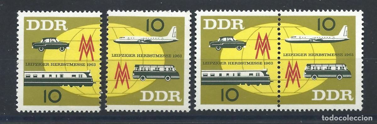 Sellos: Allemagne RDA N&deg;676/77A** (MNH) 1963 - Foire d'automne