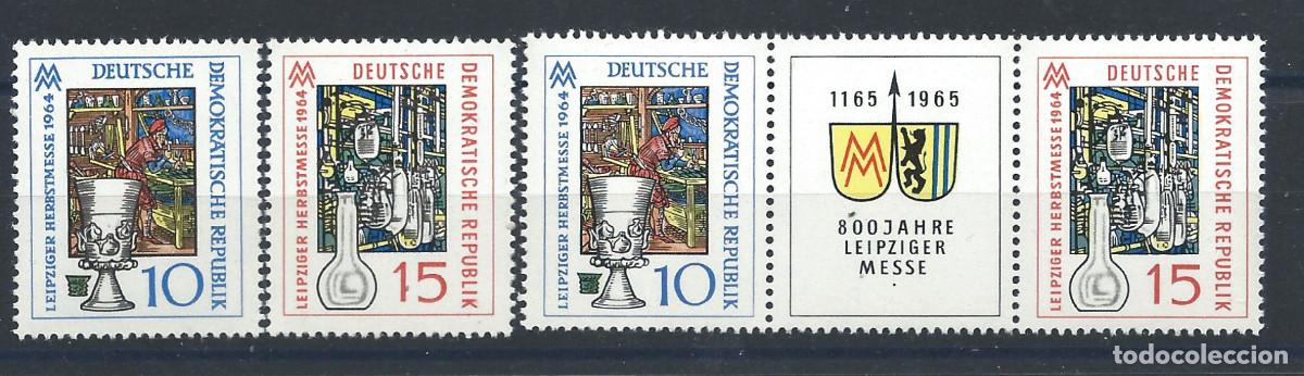Sellos: Allemagne RDA N&deg;755/56A** (MNH) 1964 - Foire d'automne