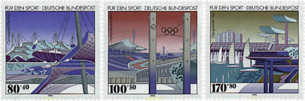 Sellos: 249393 MNH ALEMANIA FEDERAL 1993 PRO DEPORTE