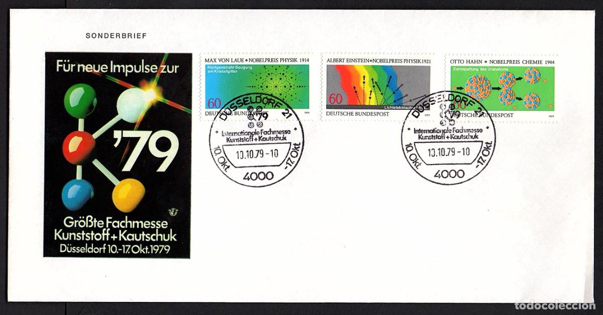 Sellos: SOBRE CONM. INTERNATIONALE FACHMESSE KUNSTSTOFF + KAUTSCHUK 1979