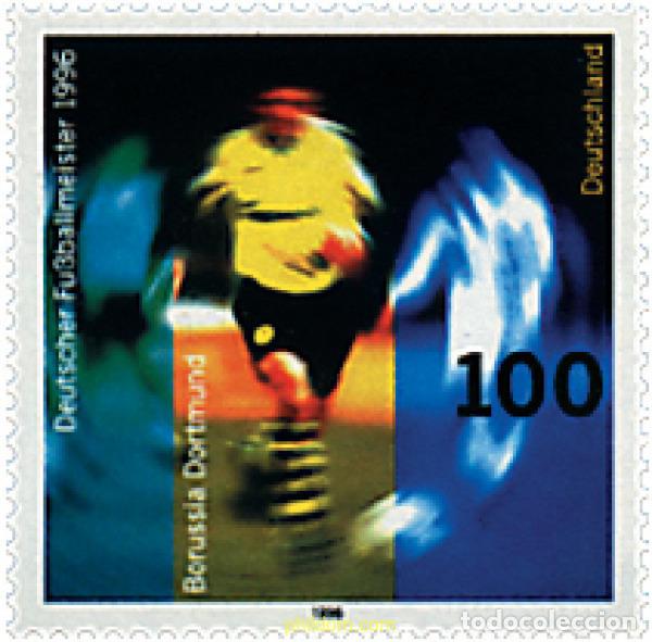 Sellos: 65103 MNH ALEMANIA FEDERAL 1996 BORUSSIA DORTMUND.CAMPEON DE ALEMANIA DE FUTBOL