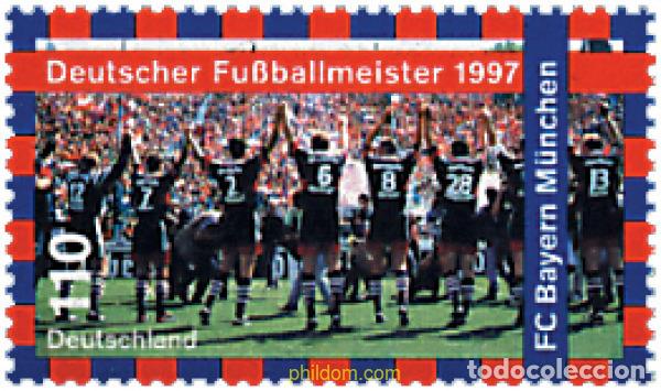Selos: 65110 MNH ALEMANIA FEDERAL 1997 F.C. BAYERN DE MUNICH