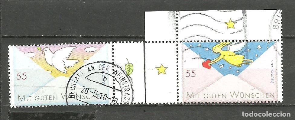 Sellos: ALEMANIA FEDERAL 2010 - MICHEL NRO. 2790-91 - USADO -