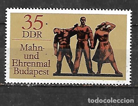 Sellos: 1976: RDA Monumento a las v&iacute;ctimas del fascismo. Budapest (MNH**)