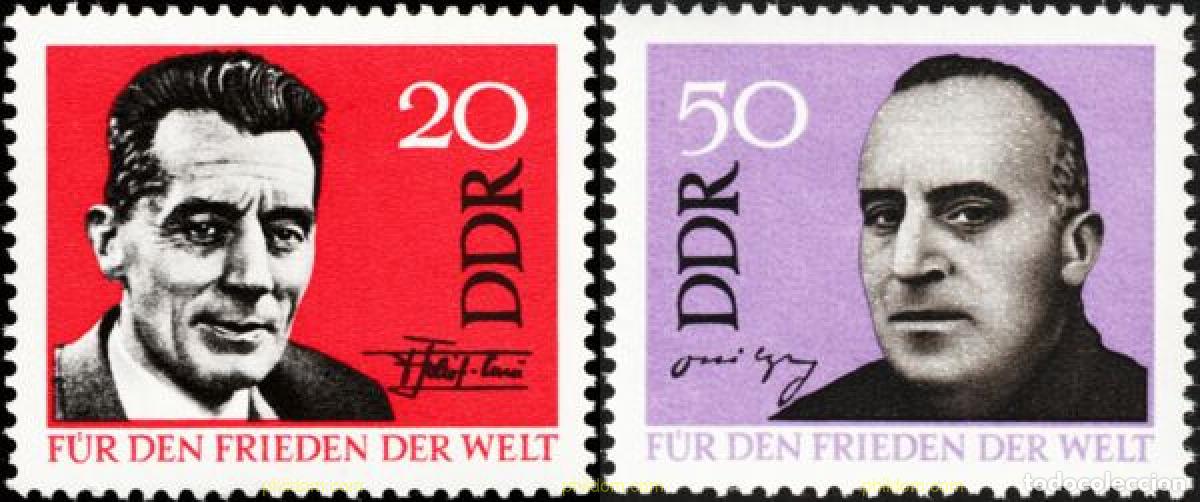 Sellos: 789550 HINGED ALEMANIA DEMOCRATICA 1964 POR LA PAZ MUNDIAL