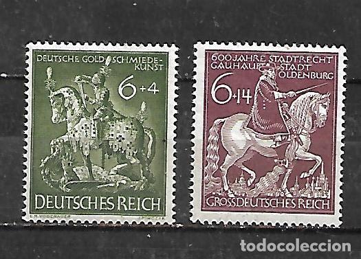 Sellos: 1943: Serie &rdquo;Gran Alemania - Asociaci&oacute;n de los orfebres. GRAN ALEMANIA&rdquo; (MH*)