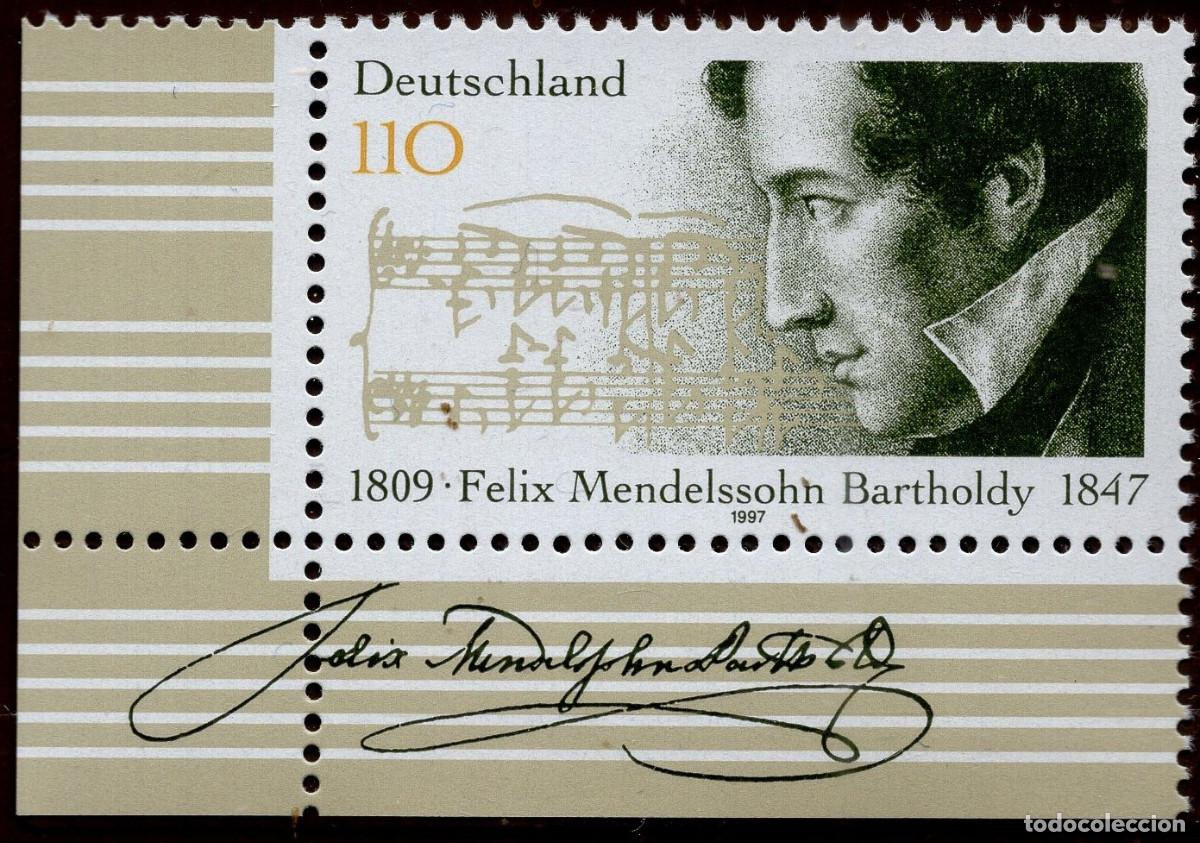 Sellos: ALEMANIA FEDERAL 1997, MICHEL 1953