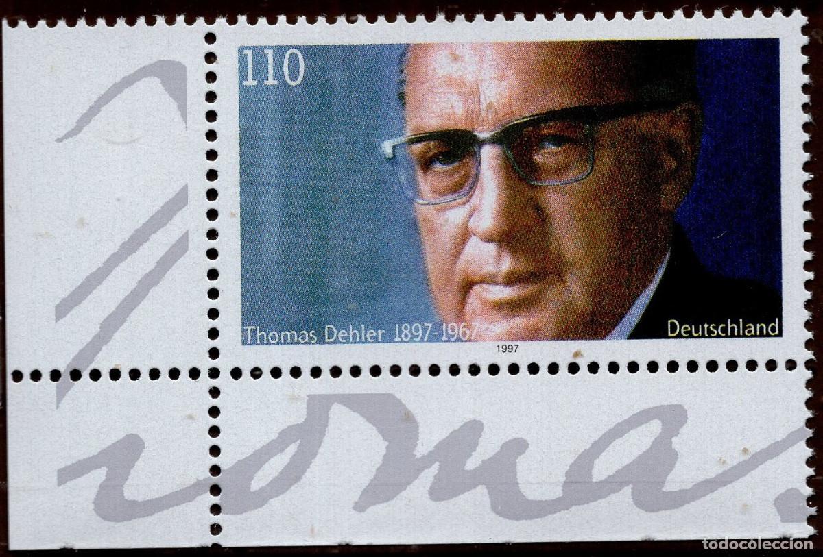 Sellos: ALEMANIA FEDERAL 1997, MICHEL 1963