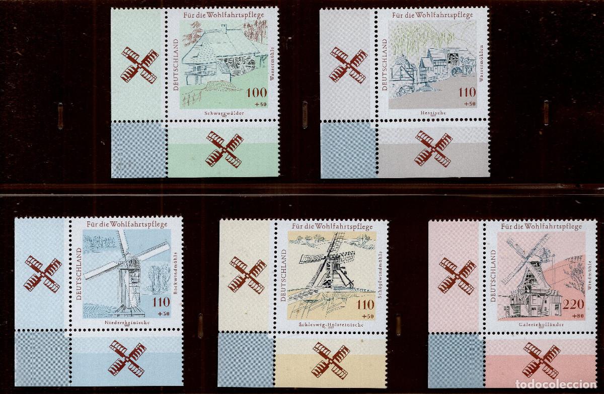 Sellos: ALEMANIA FEDERAL 1997, MICHEL 1948-1952