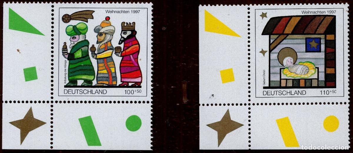Sellos: ALEMANIA FEDERAL 1997, MICHEL 1959-1960