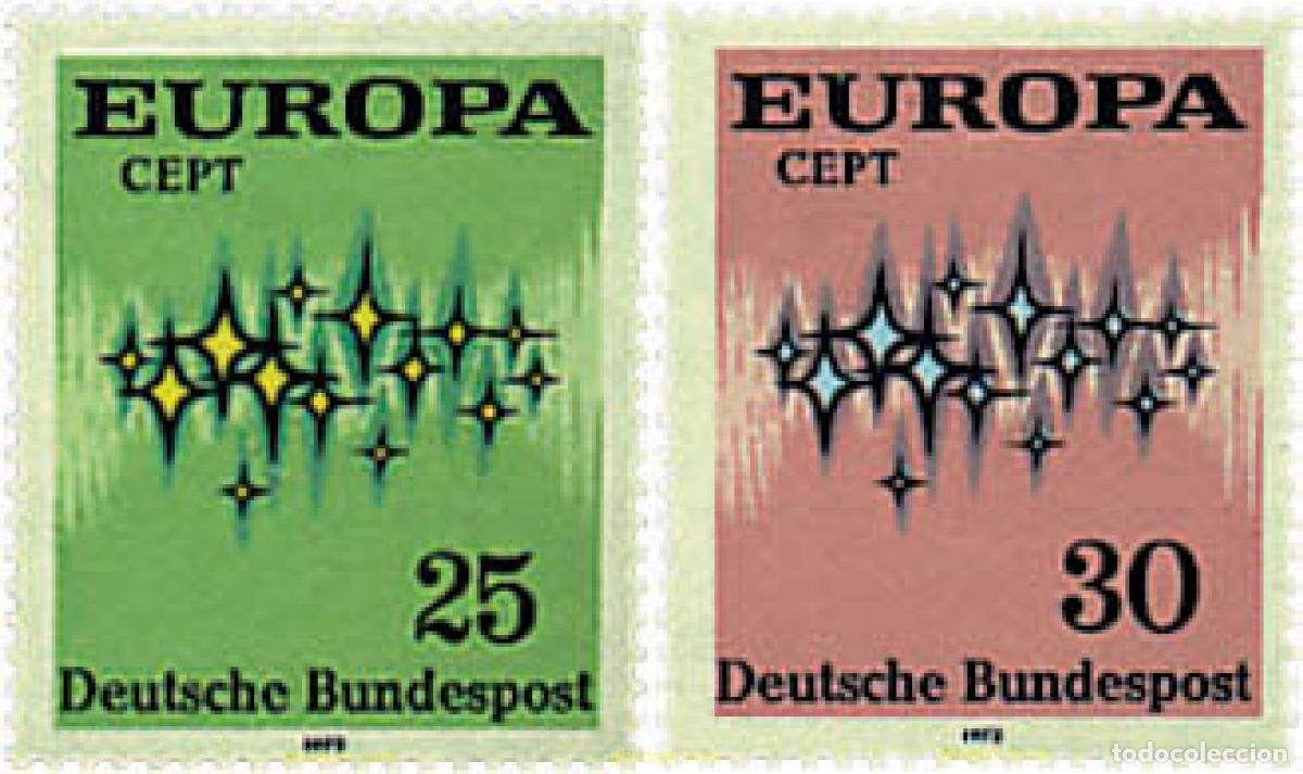 Sellos: 62203 MNH ALEMANIA FEDERAL 1972 EUROPA CEPT. COMUNICACIONES