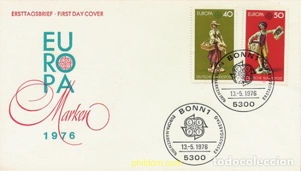Sellos: 23747 MNH ALEMANIA FEDERAL 1976 EUROPA CEPT 1976 - ARTESANIA