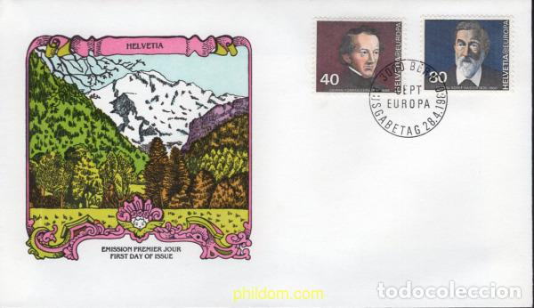 Sellos: 633722 MNH ALEMANIA FEDERAL 1980 EUROPA CEPT. GENTE FAMOSA