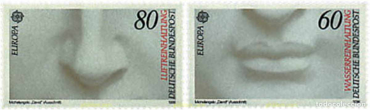 Sellos: 64098 MNH ALEMANIA FEDERAL 1986 EUROPA CEPT. PATRIMONIO ARTISTICO Y NATURAL