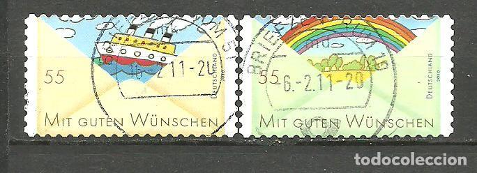 Sellos: ALEMANIA FEDERAL 2011 - MICHEL NRO. 2848-49 - USADO -
