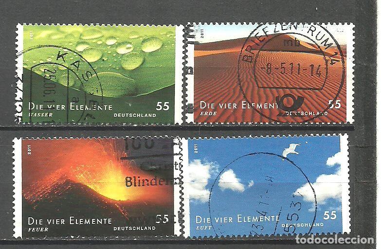 Sellos: ALEMANIA FEDERAL 2011 - MICHEL NRO. 2852-55 - USADO -