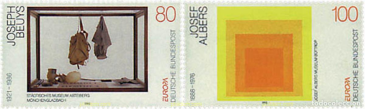 Sellos: 62838 MNH ALEMANIA FEDERAL 1993 EUROPA CEPT. ARTE CONTEMPORANEO