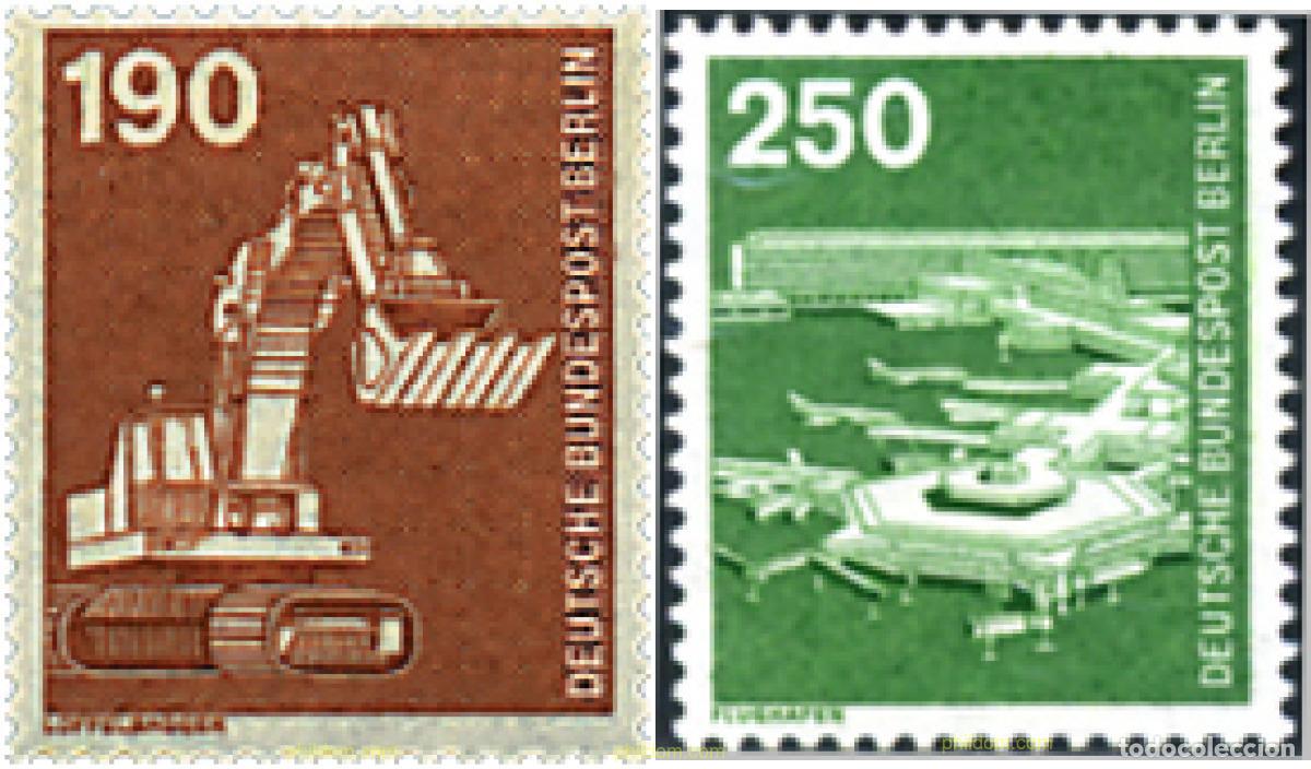 Sellos: 243771 MNH ALEMANIA. Berl&iacute;n 1982 INDUSTRIA Y TECNICA