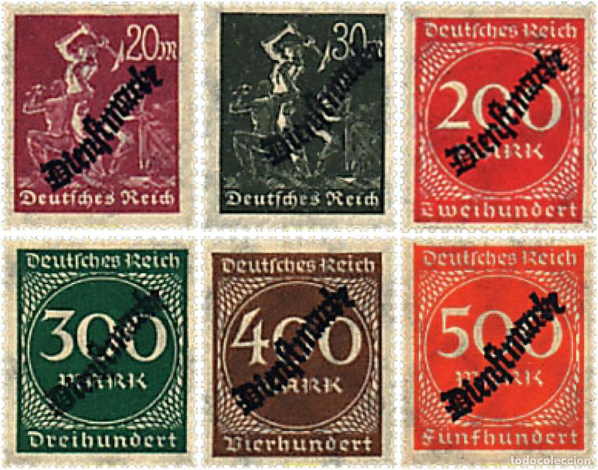Sellos: 626741 MNH ALEMANIA 1923 MOTIVOS VARIOS