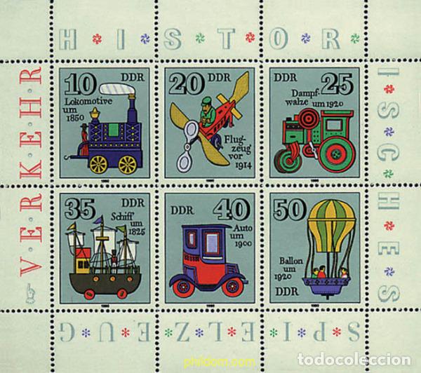 Sellos: 10951 MNH ALEMANIA DEMOCRATICA 1980 JUGUETES HISTORICOS