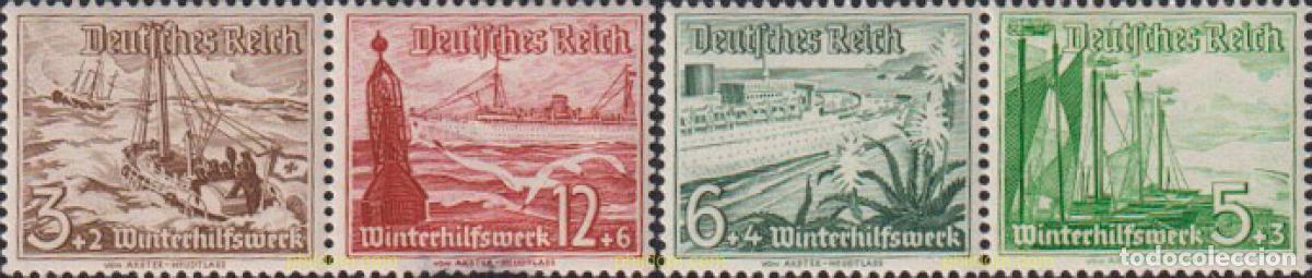 Briefmarken: 625716 MNH ALEMANIA 1937 EMBARCACIONES