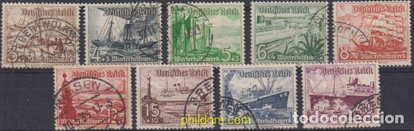 Briefmarken: 625717 USED ALEMANIA 1937 EMBARCACIONES