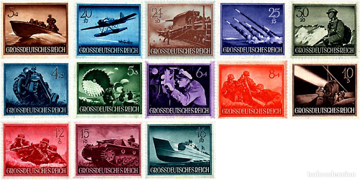 Sellos: 199567 HINGED ALEMANIA 1944 JORNADA DE LOS HEROES