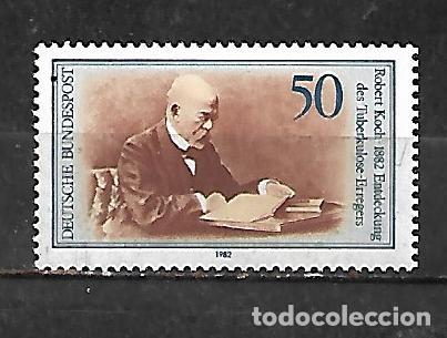 Sellos: 1982: Centenario del descubrimiento del bacilo de la Tuberculosis (MNH**)