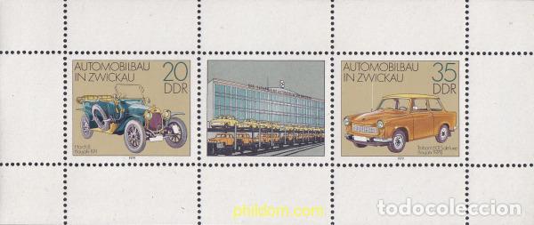 Sellos: 713936 MNH ALEMANIA DEMOCRATICA 1979 LA INDUSTRIA DEL AUTOMOVIL EN ZWICKAU