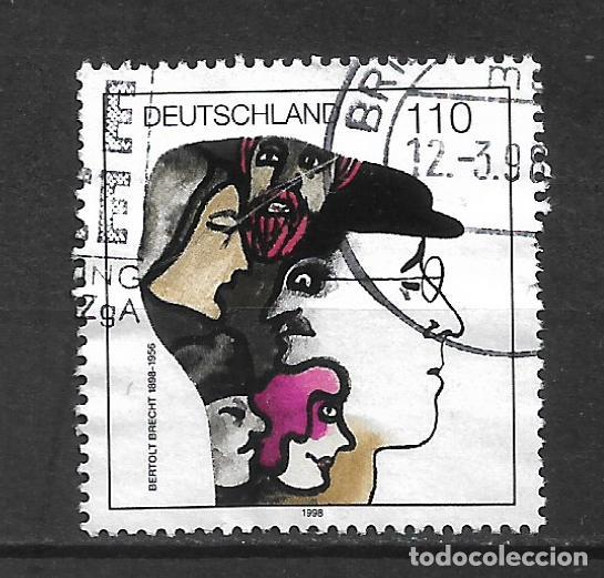 Sellos: alemania 1998 michel 1972 usado - 8/4