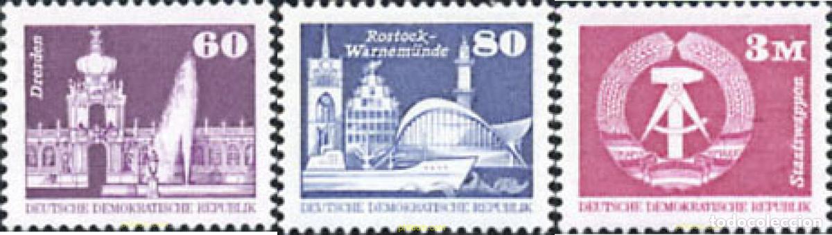 Sellos: 712929 MNH ALEMANIA DEMOCRATICA 1981 CONSTRUCCIONES SOCIALISTAS
