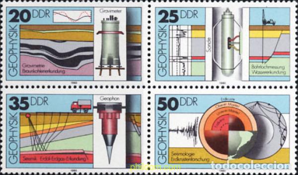 Sellos: 6567 MNH ALEMANIA DEMOCRATICA 1980 GEOFISICA