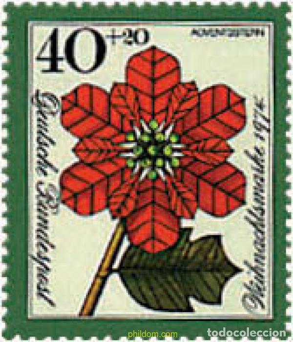 Sellos: 80121 MNH ALEMANIA FEDERAL 1974 NAVIDAD
