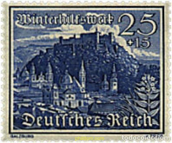 Sellos: 266512 HINGED ALEMANIA 1939 CASTILLOS Y MONUMENTOS