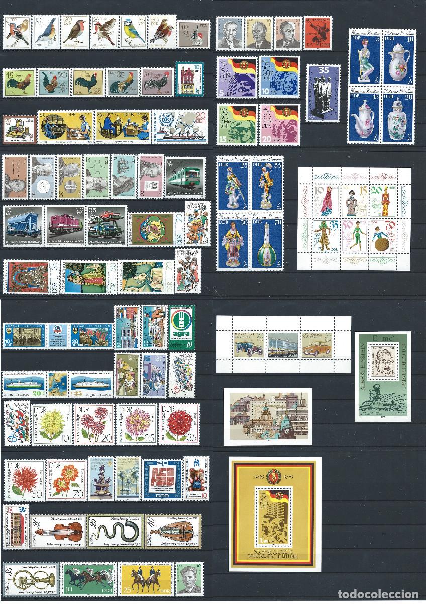 Sellos: Allemagne RDA - Ann&eacute;e 1979 Neuf** (MNH) Compl&egrave;te