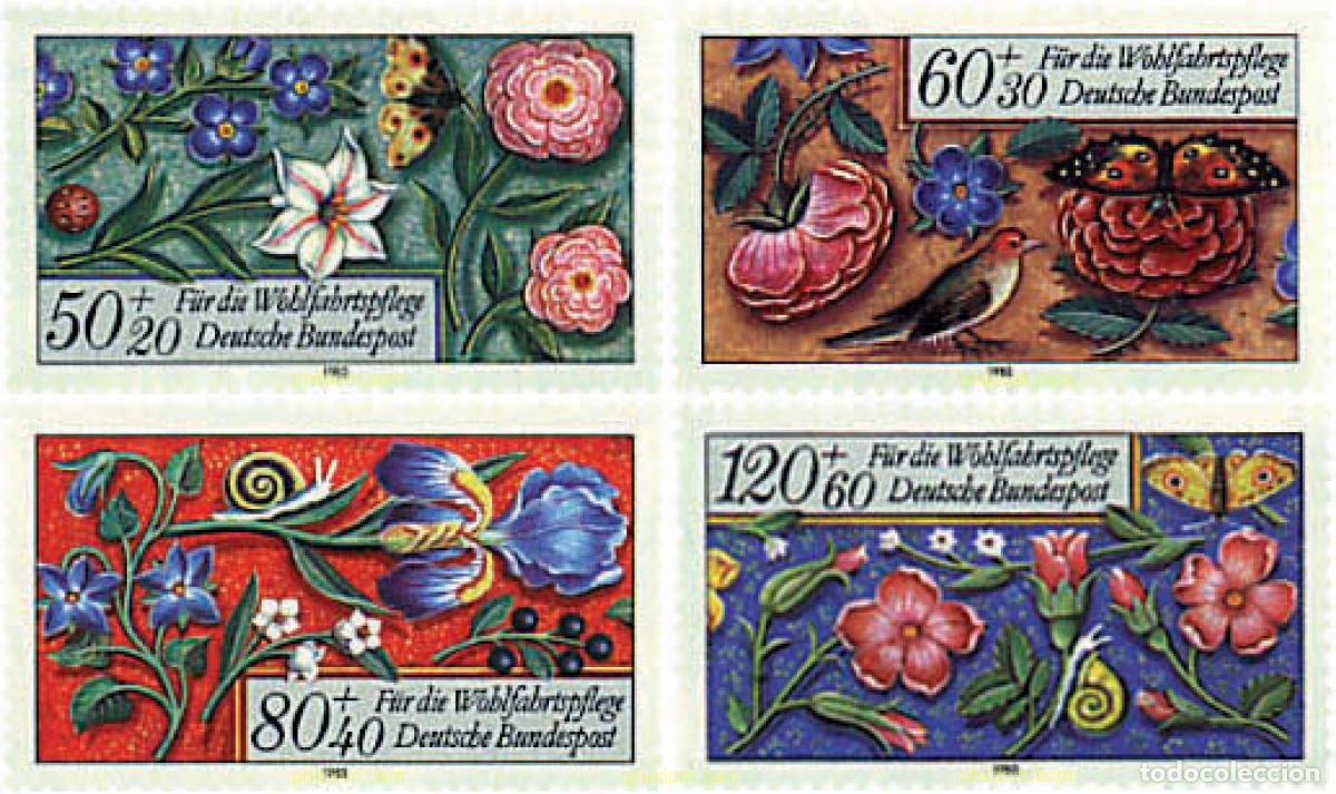 Sellos: 80204 MNH ALEMANIA FEDERAL 1985 MINIATURAS