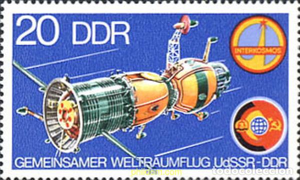 Sellos: 150835 MNH ALEMANIA DEMOCRATICA 1978 COOPERACION ESPACIAL U.R.S.S. - R.D.A.